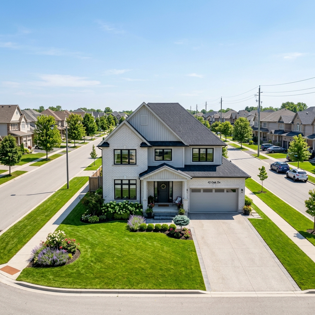 Colorado Springs Suburban Neighborhood